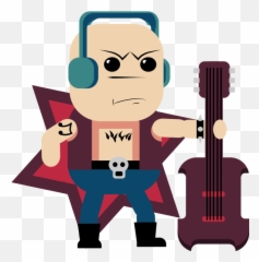 Awesome Guitar - Fictional Character png