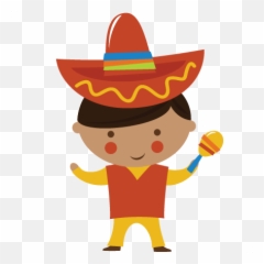 Little Mexican Boy Clipart 3 By John - Little Mexican Boy Costume Hat Png,Cartoon Boy Png
