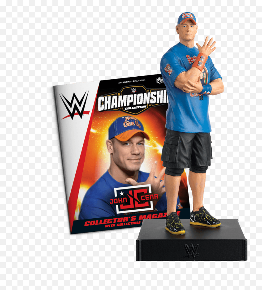 Details About Wrestling - Wwe Eaglemoss 116 John Cena Scale Statue Figurine Magazine Wwe Championship Collection Figures Png,John Cena Transparent