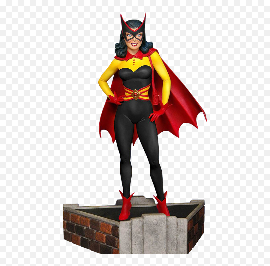 Dc Comics Classic Batwoman Kathy Kane Maquette By Tweeterhea - Batman Kate Kane Batwoman Png,Batwomen Logo