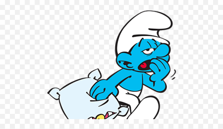 Smurfs Clipart Smurf Character - Lazy Smurf Png,Lazy Png