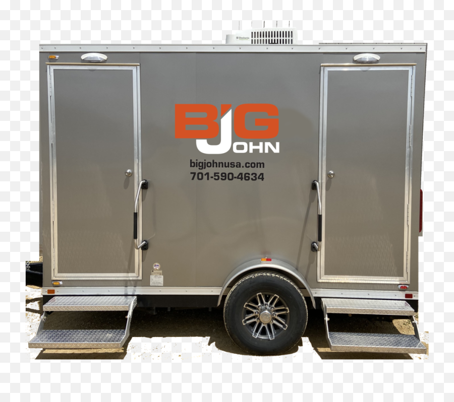 Big John Usaportable Toilet Rentals - Surprises Running From Demons Png,Trailer Png