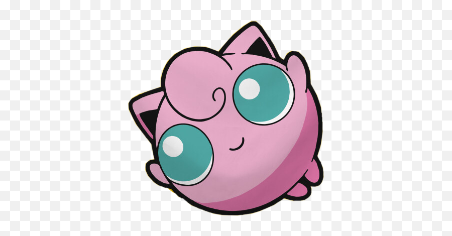 Jigglypuff Cute Balloon Pokemon Sticker - Happy Png,Jigglypuff Transparent