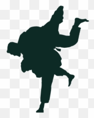 Judo Throwing Olympic Sport - Transparent Png U0026 Svg Vector File Jiu Jitsu Pose Silhouette,Judo Logo