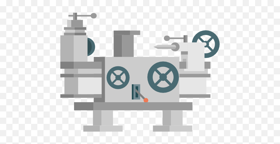 Industrial Technology Lathe Machine Factory Icon - Maritime Museum Png,Factory Icon Png