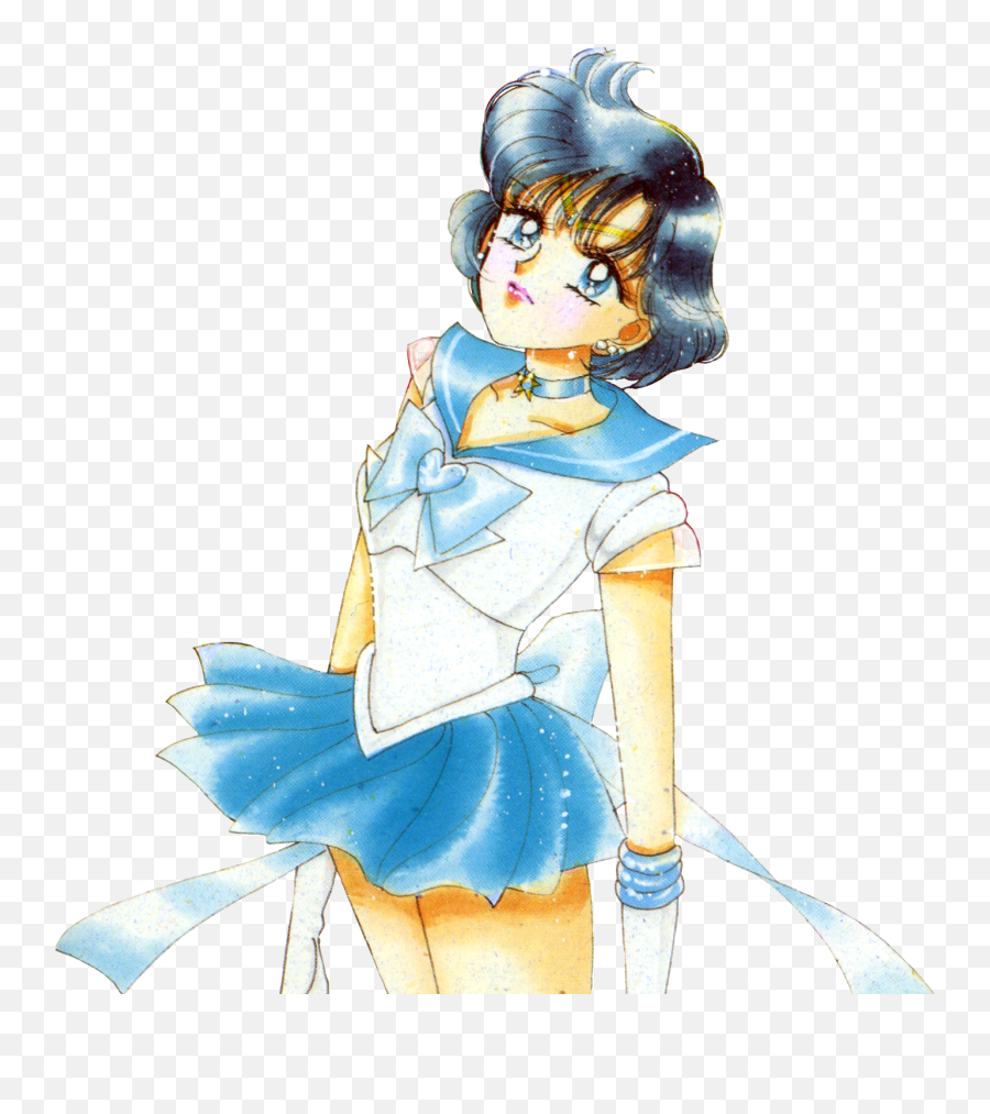 Ami Mizuno Sailor Mercury - Sailor Moon Manga Sailor Mercury Png,Sailor Mercury Png