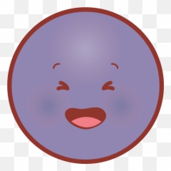 Free Emoji Face Circle Laugh Png With - Dot