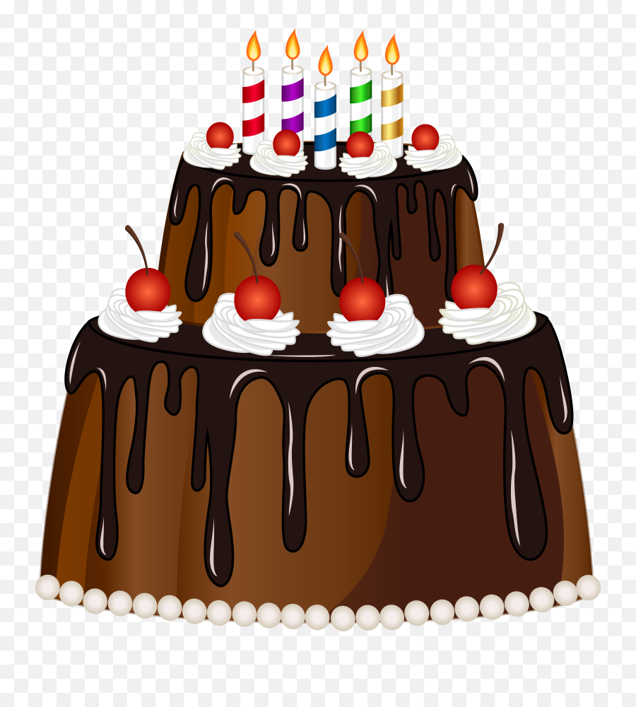 Birthday Cake With Candles Png Free Candle