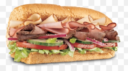 Pin - Transparent Subway Sandwich Png