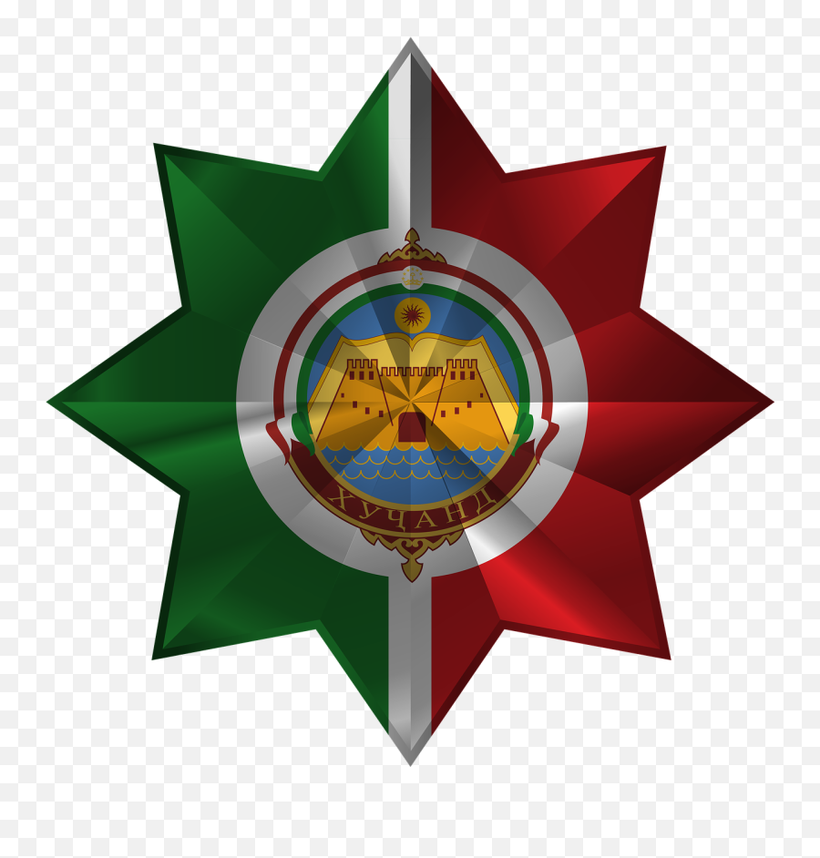 Octagonal Star Iran Tajikistan Afghanistan Public Domain - Volkswagen Png,Throwing Star Icon