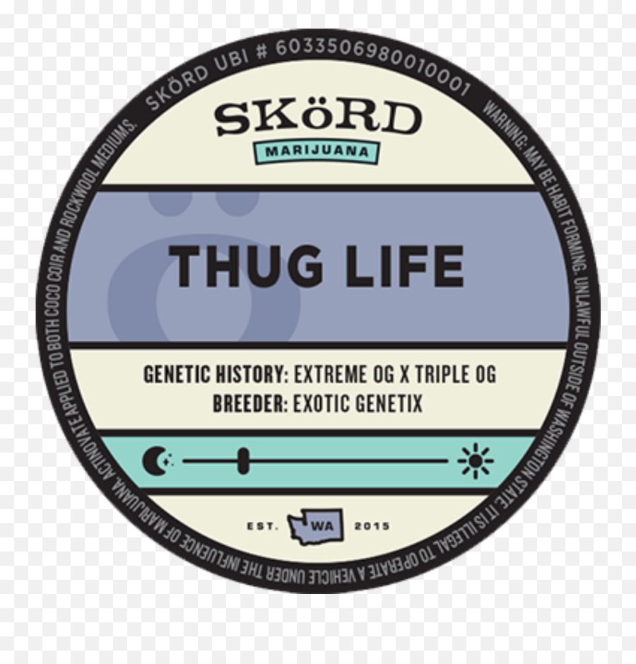 Thug Life - Circle Png,Thug Life Logo