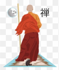 Home - Warrioru0027s Path Buddhist Academy Monk Peaceful Warrior Art Png,Warrior Png