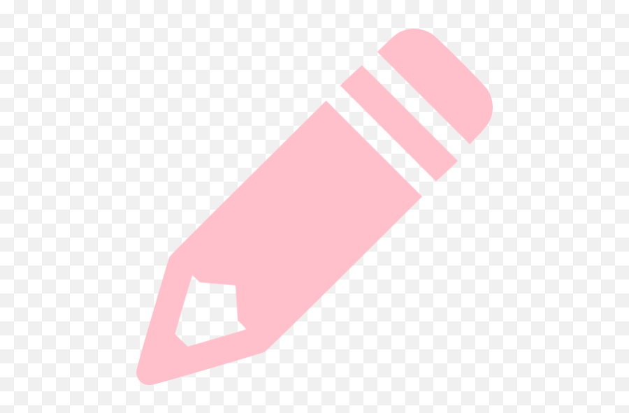 Pink Pencil Icon - Free Pink Pencil Icons Yellow Pencil Icon Png,Free Pen Icon