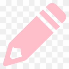 Pink Pencil Icon - Free pink icons Yellow Pencil Icon Png