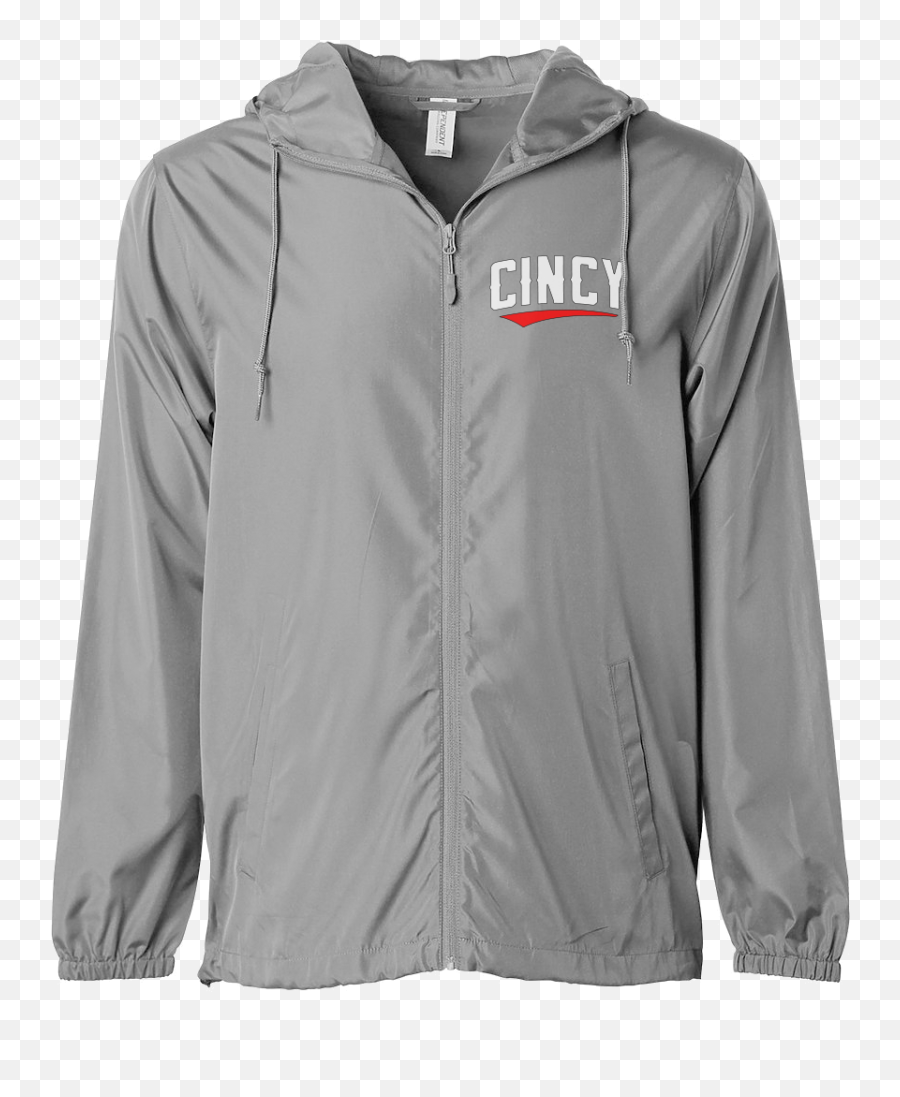 Cincinnati Icon Windbreakers - Grey Jacket Png,Icon Victory Hero Jacket