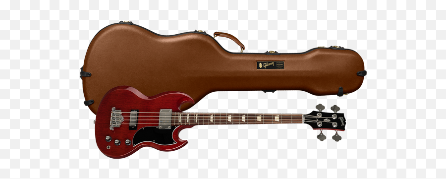 Gibson Signature Series Instrument Case - Gibson Sg Standard Bass Cherry Png,Hofner Icon Bass
