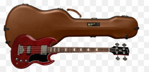 Gibson Signature Series Instrument Case - Sg Standard Bass Cherry png