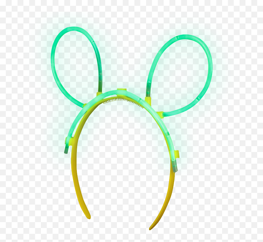 Blacklight Bunny Ears - Blacklight Run Circle Png,Bunny Ears Transparent