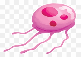 Spongebob Jellyfish Png Free - Transparent Background