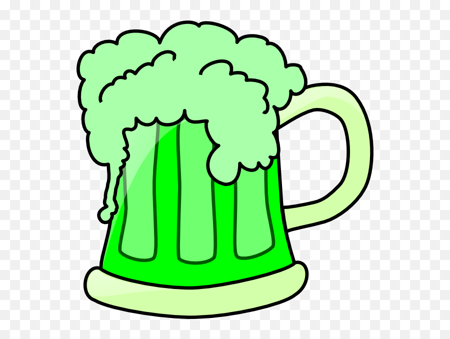 Download Hd Beer Clipart Irish - Green Beer Clip Art Beer Clip Art Png,Beer Clipart Png