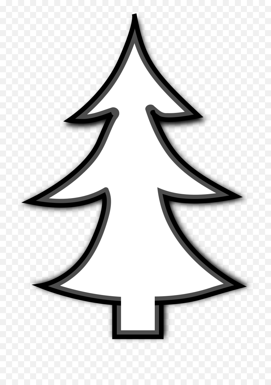 Life Clipart White Tree Transparent Free - Christmas Trees Clipart Png,Black And White Tree Png