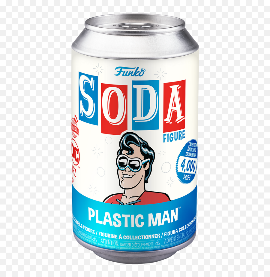 Plastic Man - Dc Comics Vinyl Soda Funko Eu Funko Soda Sulley Png,Icon Dc Database