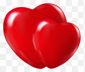 Two Big Hearts Png - Double Image