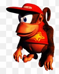 Diddy Kong Hat Transparent Png - Diddy Kong Donkey Kong Country,Kong Png