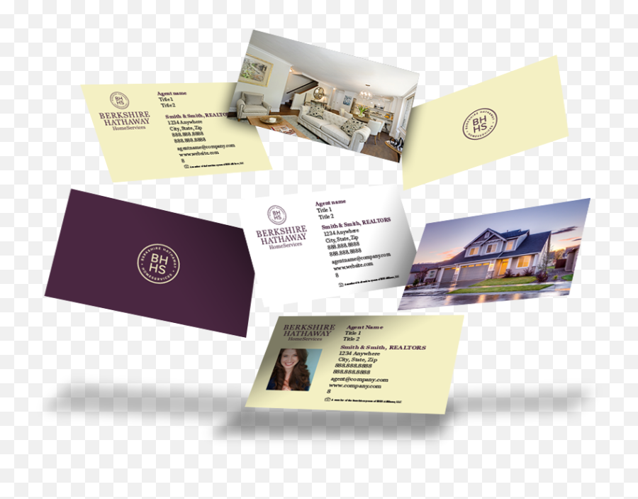 Berkshire Hathaway Homeservices - Hathaway Homeservices Berkshire Realty Business Cards Png,Berkshire Hathaway Logo Png