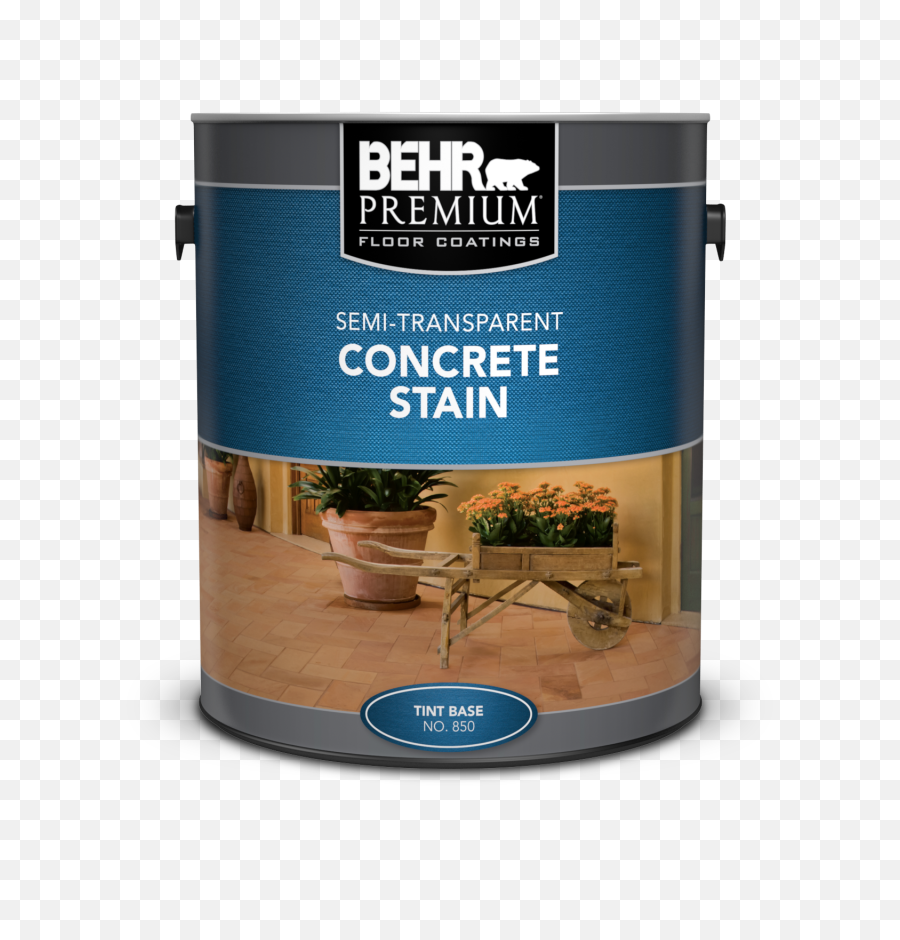 Download Solid Color Concrete Stain - Paint Png Image With Behr Paint Concrete Slate Gray,Concrete Texture Png
