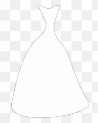 Bride Dress Clip Art - vector clip art online Wedding Silhouette Png