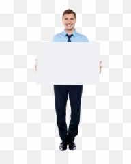 Men Holding Banner Png Image - PurePNG Free transparent Man Png