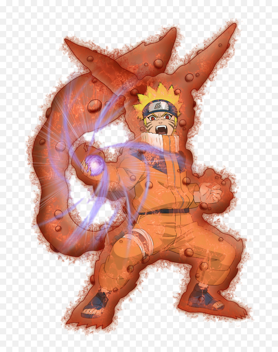 Tail Fox Rasengan Render By Xsaiyan - Naruto 1 Tail Cloak Png,Fox Tail Png