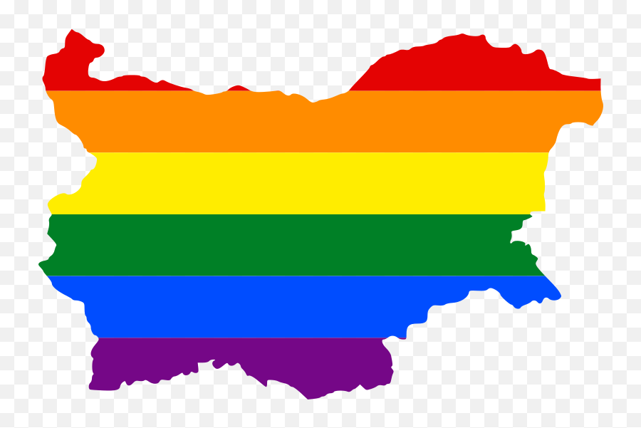 Filelgbt Flag Map Of Bulgariasvg - Wikipedia Lgbt Rights In Bulgaria Png,Gay Flag Png