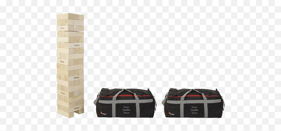 Mega Jenga Giant Game Rental Dallas Tx - Duffel Bag Png,Jenga Png