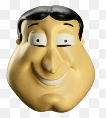 Family Guy Character Head - Family Guy Mask Png,Quagmire Png