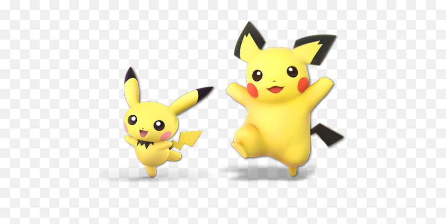 Why Is Pichu Cuter Than Pikachu - Pikachu And Pichu Smash Ultimate Png,Pichu Transparent