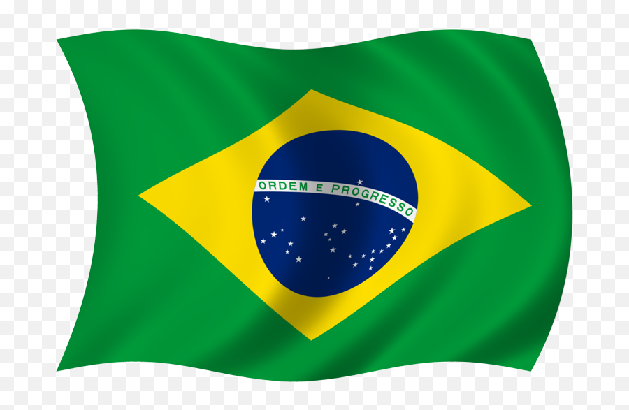 Waving Brazilian Flag U2013 Dimk Designs - Brazilian Flag Png,Waving Flag Png