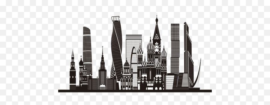 Transparent Png Svg Vector File - Moscow Skyline Png,Boston Skyline Silhouette Png