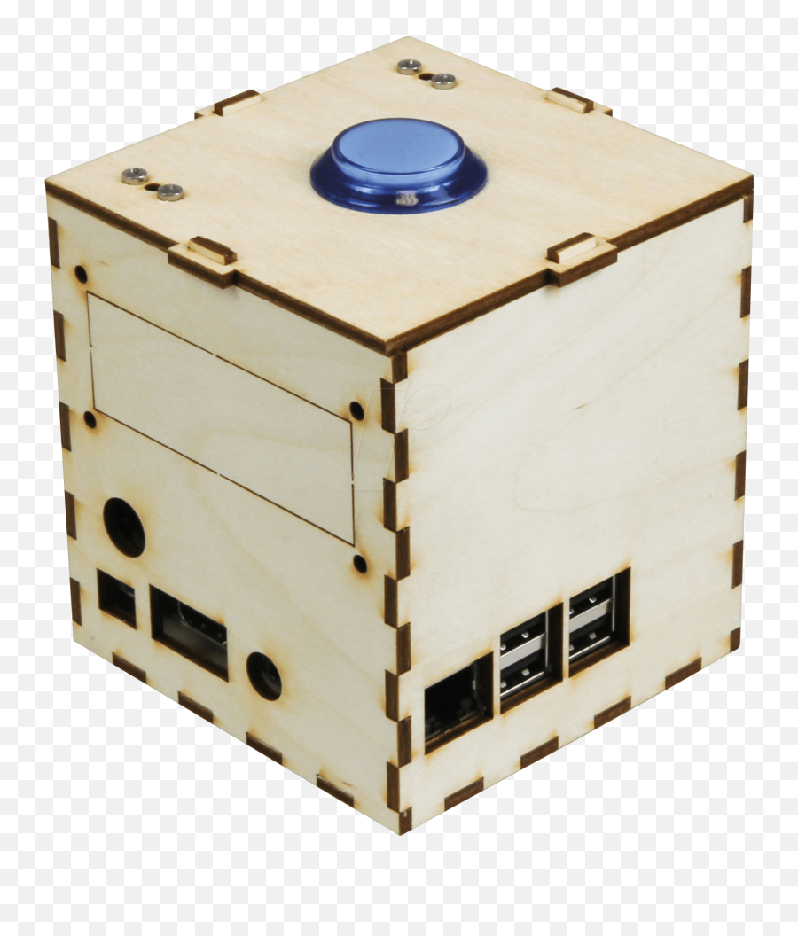 Rpi Case Talking - Raspberry Pi Case For Talking Pi Wood Effect Raspberry Gehäuse Mit Taster Png,Piece Of Wood Png