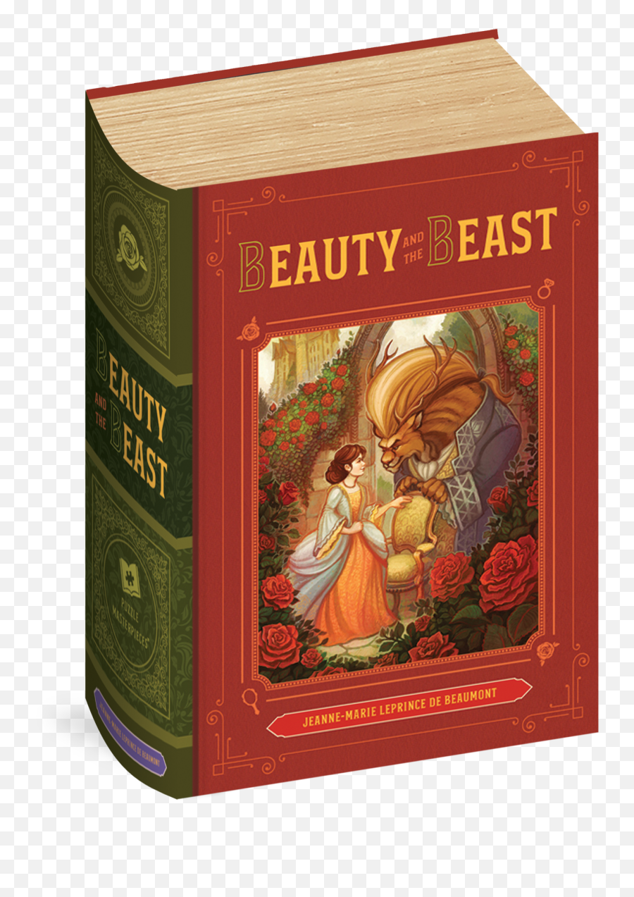 Beauty And The Beast Book U0026 500 Piece Puzzle Png Logo