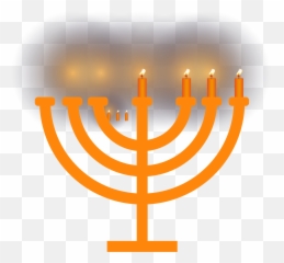 Menorah Candle Clip Art Twisted - Messianic Png,Hanukkah Png