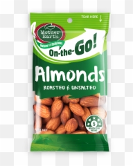 Almonds Roasted Unsalted 50g - Almond Png,Almond Transparent