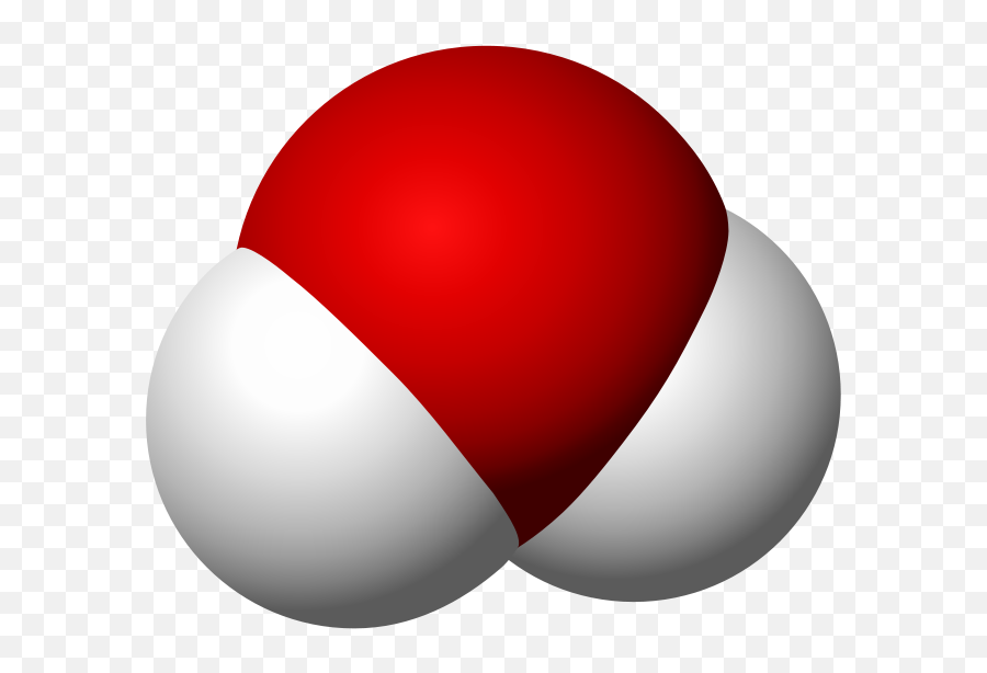 Difference Between Molecule And Lattice - Water Molecule 3d Model Png,Molecules Png
