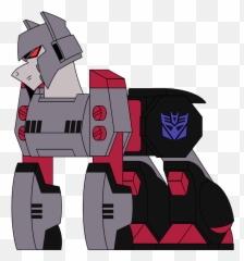 Combatkaiser Decepticon Megatron - Transformer Robot In Disguise png