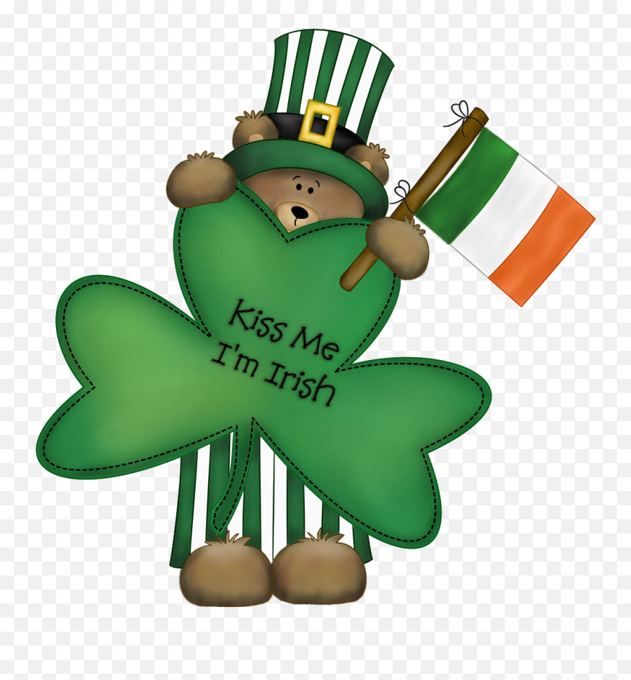Download Kiss Me Irish Bear Hd Png - Uokplrs Irish Bear,Irish Png