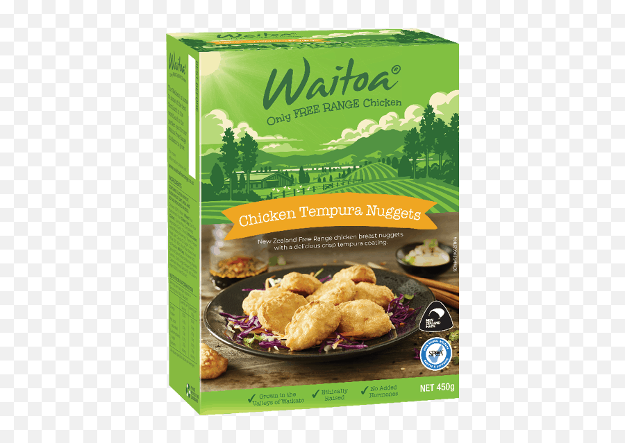 Waitoa - Tempura Nuggets Waitoa Gluten Free Chicken Tenders Png,Chicken Nugget Png