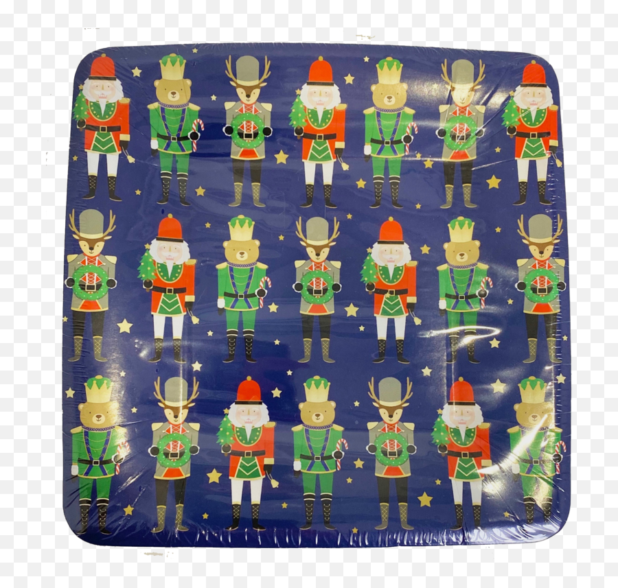 Nutcracker Christmas Dessert Plate - Christmas Elf Png,Nutcracker Png