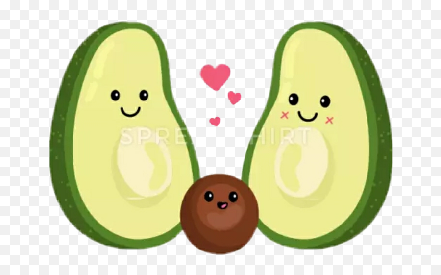 Aguacate Bebe Transparent Cartoon - Jingfm Aguacate Con Su Bebe Dibujos Png,Aguacate Png