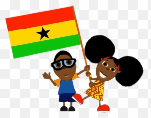 Fino With Flag Ghana Transparent Png - Happy Independence Day Dominican Republic,Ghana Flag Png